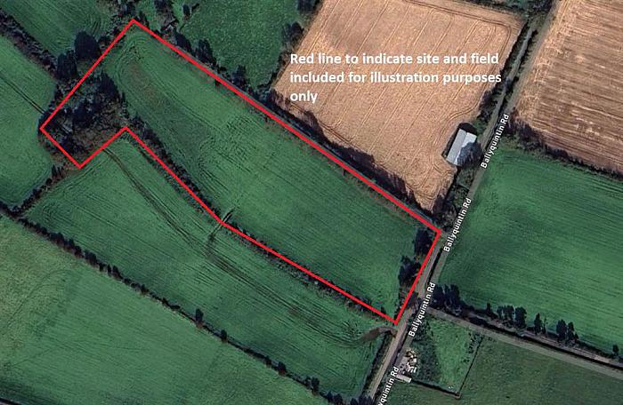 Building Site with Full Planning Permission on c. 5 acres Ballyquintin Road, Portaferry